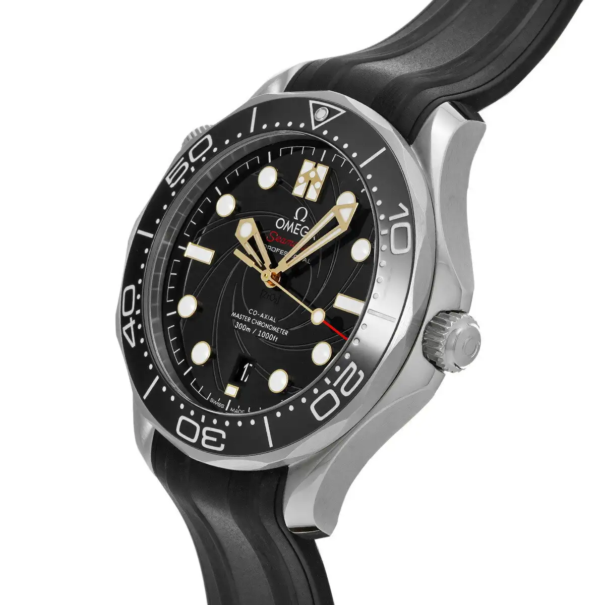 Omega Seamaster Men Automatic Black Rubber Watch COMPLETE BOND BOX SET - view 4