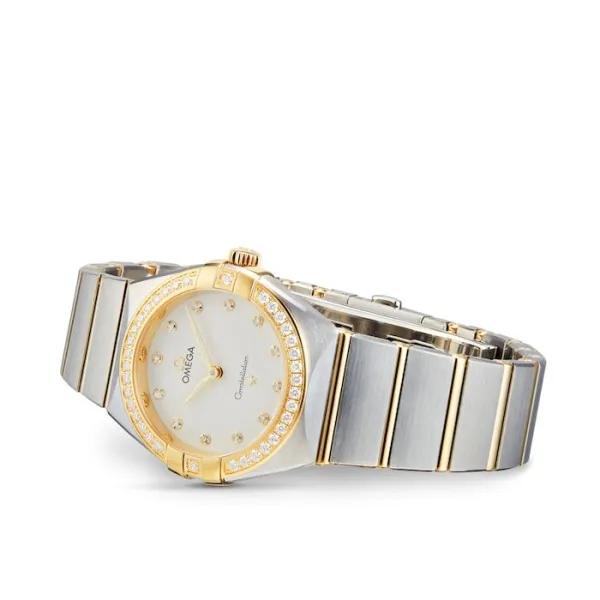 Omega Constellation Women Quartz Mother of Pearl Stainless Steel Watch O13125286052002 - view 3