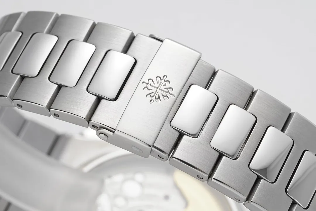 Patek Philippe 5980 Silver Black Watch - view 9