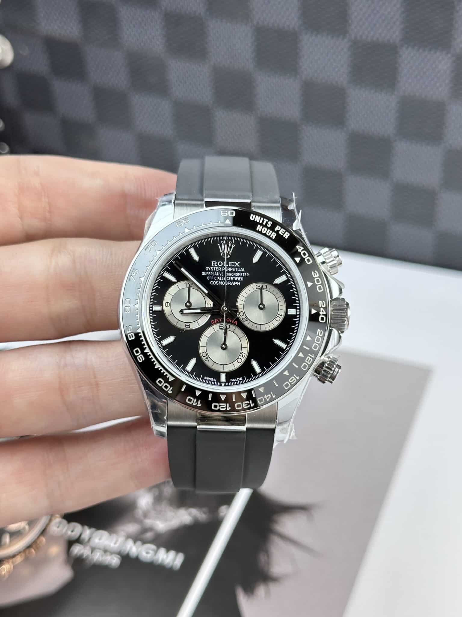 Superclone Rolex Daytona 40 mm black Dial 126519LN - view 14