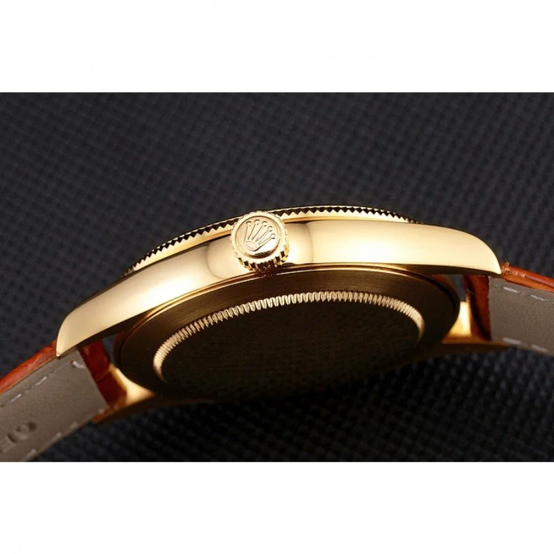 Superclone Rolex Cellini 38mm Gold Dial REP016789 - view 10
