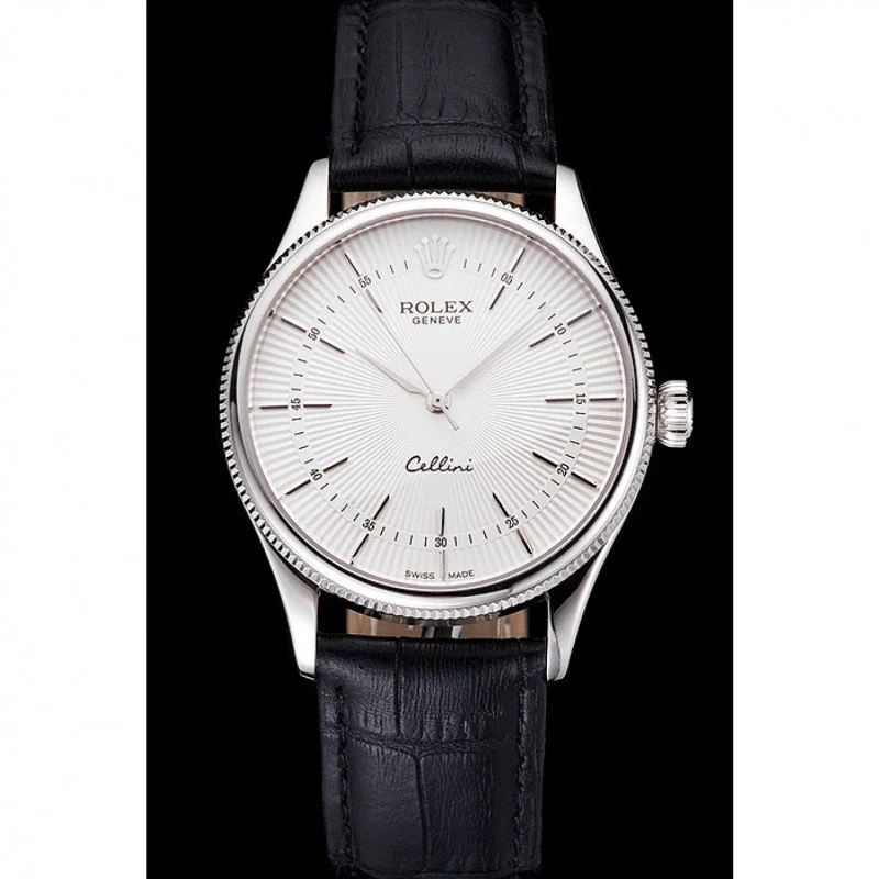 Superclone Rolex Cellini 38mm White Dial REP016805 - view 3