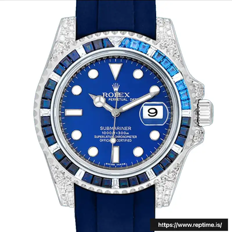 Rolex Submariner Men’s 116659 40mm Silver-tone Swiss Replica Watch - view 3