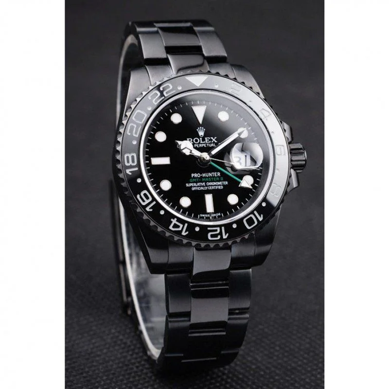 Superclone Rolex GMT-Master II 39mm Black Dial REP016828 - view 4
