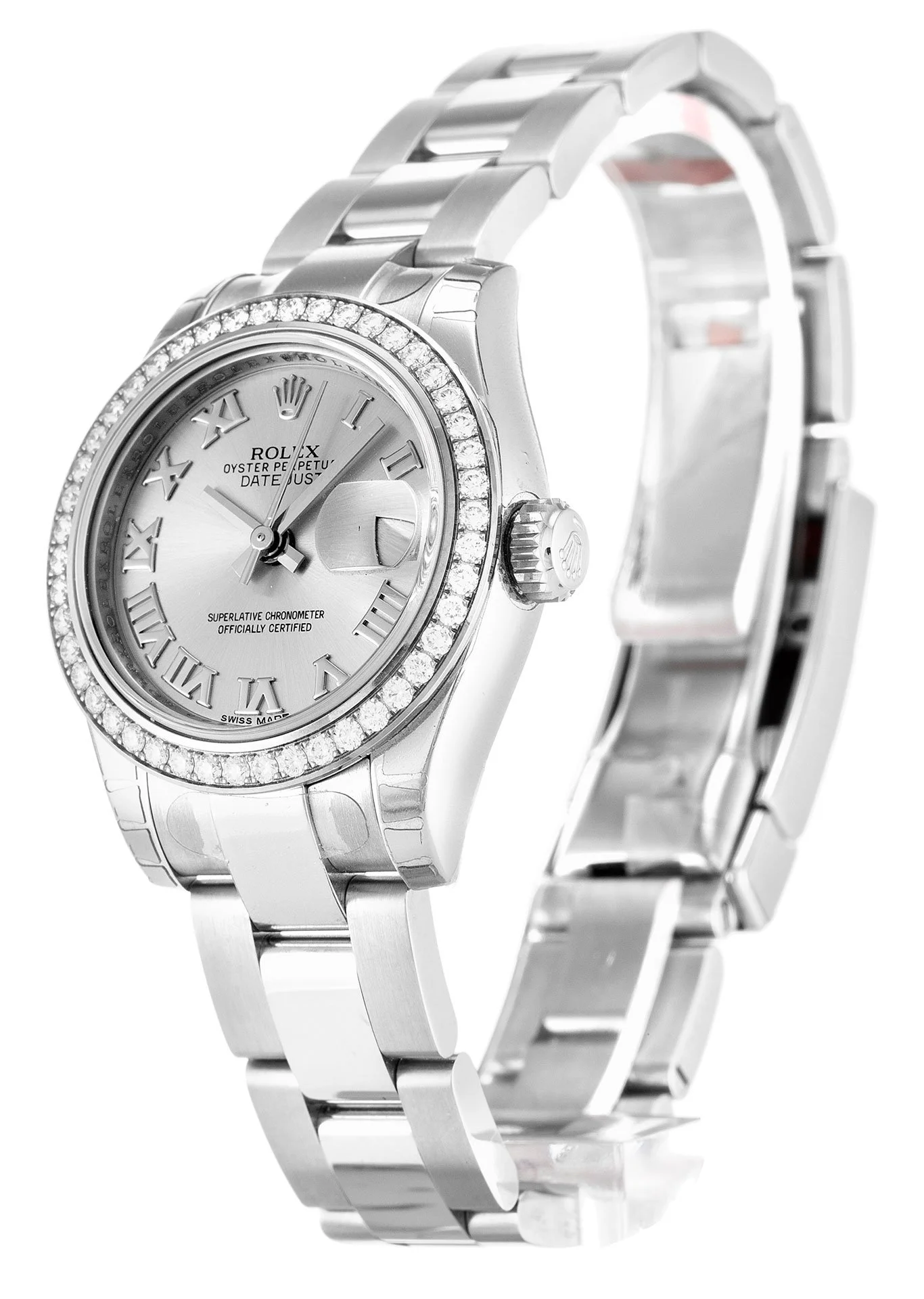 Rolex Lady-Datejust 26mm Silver Dial 179384 - view 3