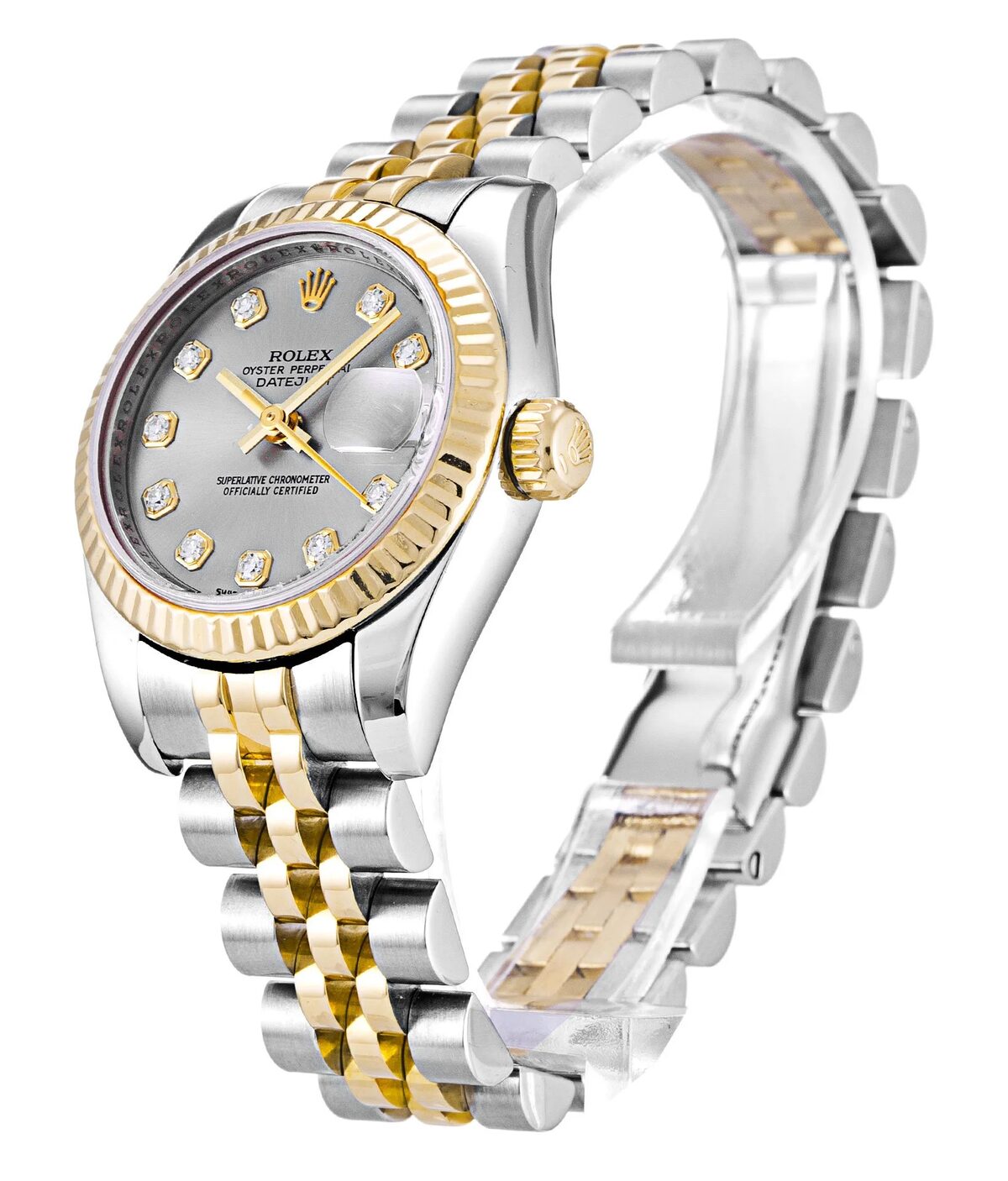 Rolex Lady-Datejust 26mm Silver Dial 179173 - view 3