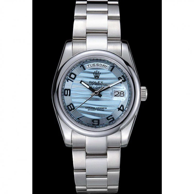 Rolex Day-Date 36mm Blue Dial 7470 - view 3