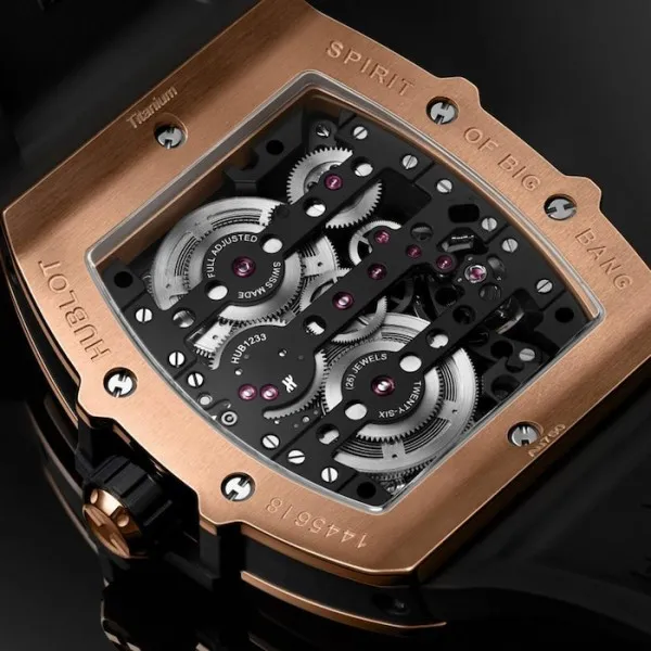Hublot Spirit Of Big Bang Men Automatic Black Rubber Watch 614.OX.1180.RX - view 4