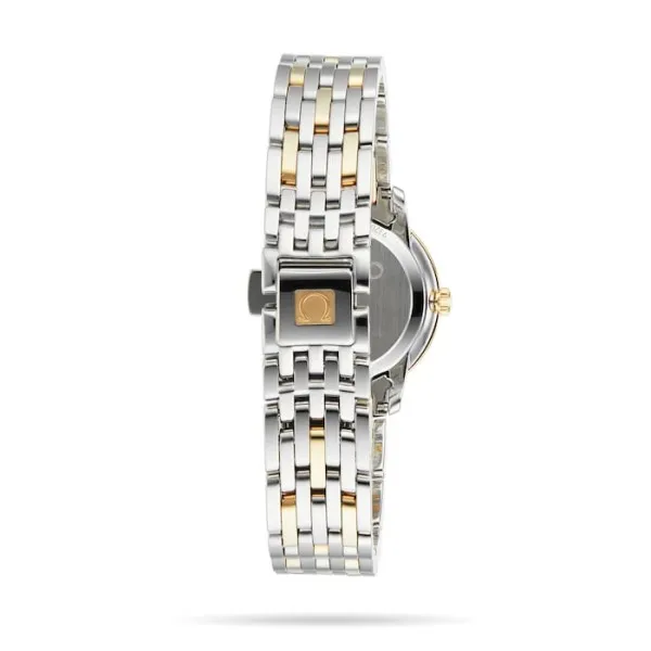 Omega De Ville Women Quartz Mother of Pearl 18ct Yellow Gold Watch O42420246055001 - view 5