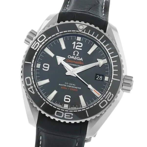 Omega Planet Ocean Men Automatic Black Leather Watch O21533402001001 - view 5