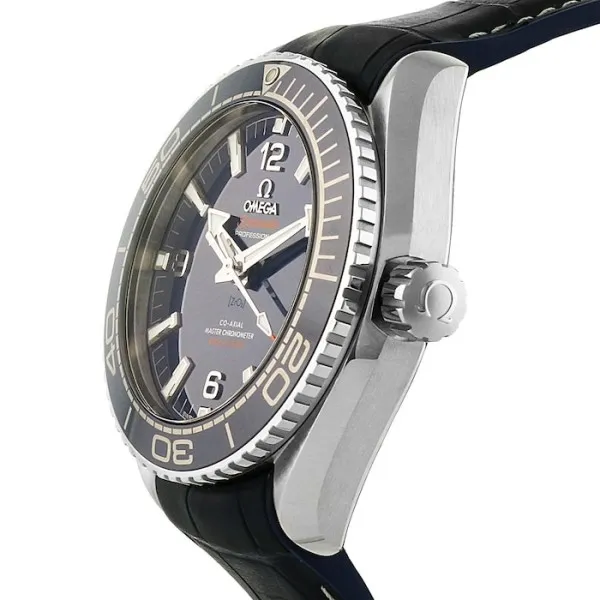 Omega Planet Ocean Men Automatic Blue Leather Watch O21533402003001 - view 5