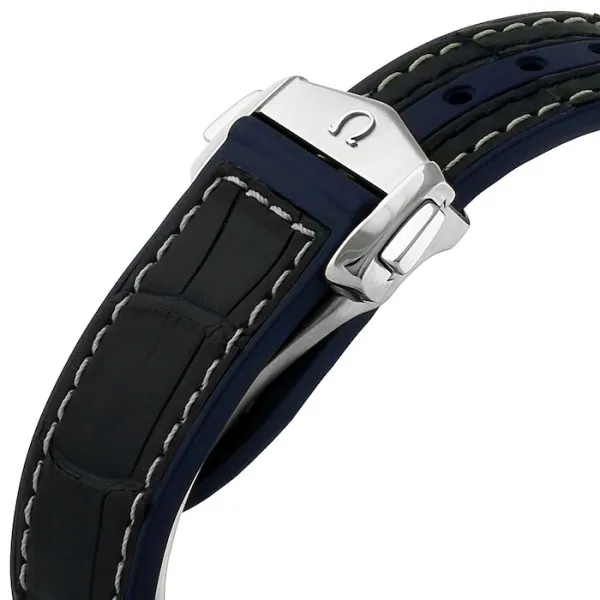 Omega Planet Ocean Men Automatic Blue Leather Watch O21533402003001 - view 6