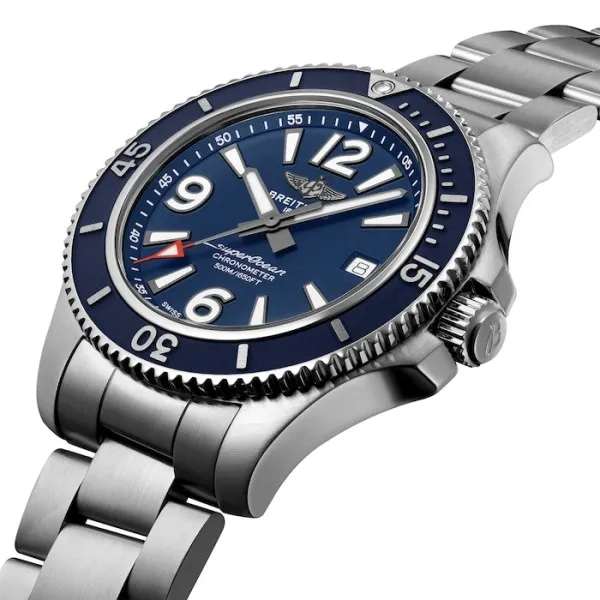 Breitling Superocean Men Automatic Blue Stainless Steel Watch A17366D81C1A1 - view 3