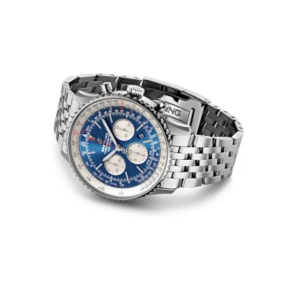 Breitling Navitimer Men Automatic Blue Stainless Steel Watch AB0127211C1A1 - view 4