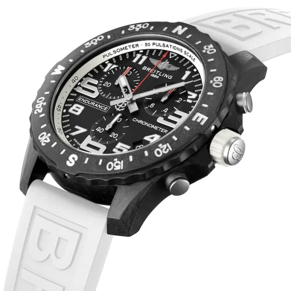 Breitling Endurance Pro Men Quartz Black Rubber Watch X82310A71B1S1 - view 3