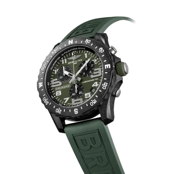 Breitling Endurance Pro Men Quartz Green Rubber Watch X823106B1L1S1 - view 6
