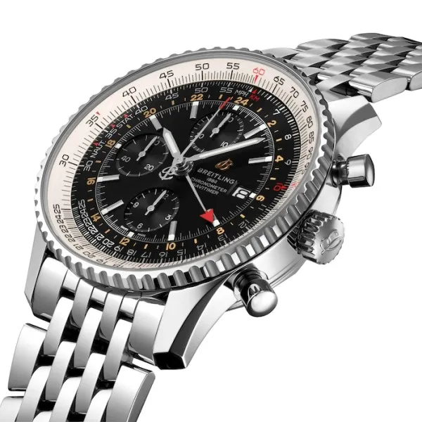 Breitling Navitimer Men Automatic Black Stainless Steel Watch A24322121B2A1 - view 3
