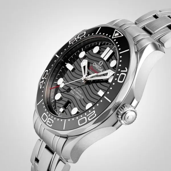 Omega Seamaster Men Automatic Black Stainless Steel Watch O21030422001001 - view 3