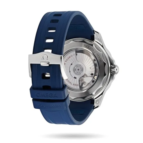 Omega Seamaster Men Automatic Blue Rubber Watch O21032422003001 - view 5