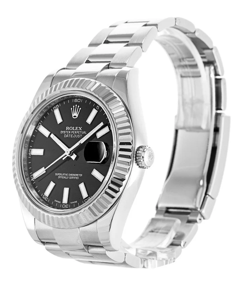 Rolex Datejust 41mm Black Dial 116334 - view 4