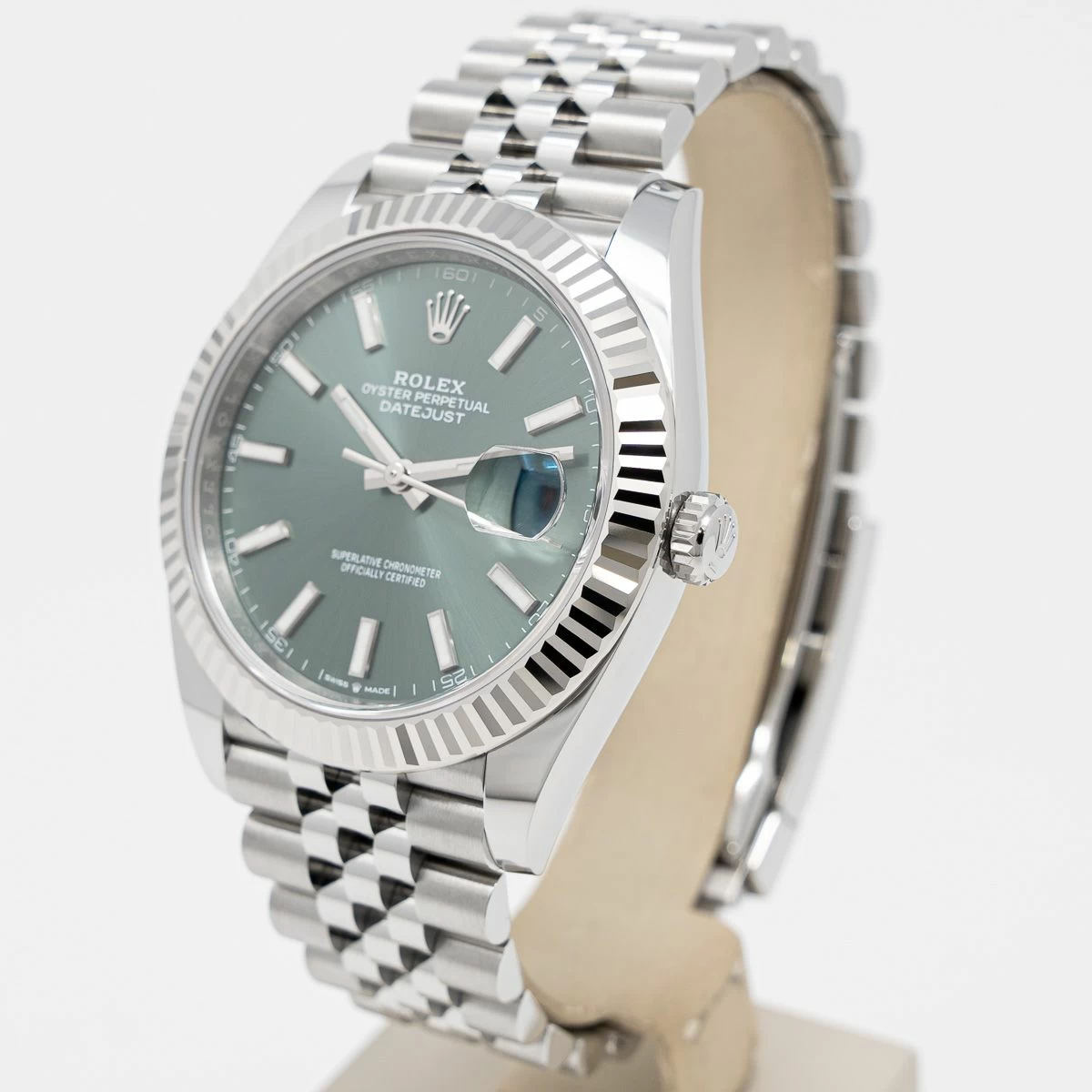 Rolex Datejust 41mm Green Dial 126334 Jubilee - view 7