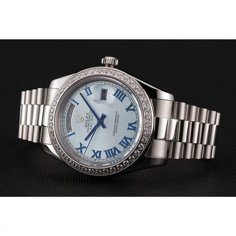 Superclone Rolex Day-Date 40mm Blue Dial 1453962 - view 4