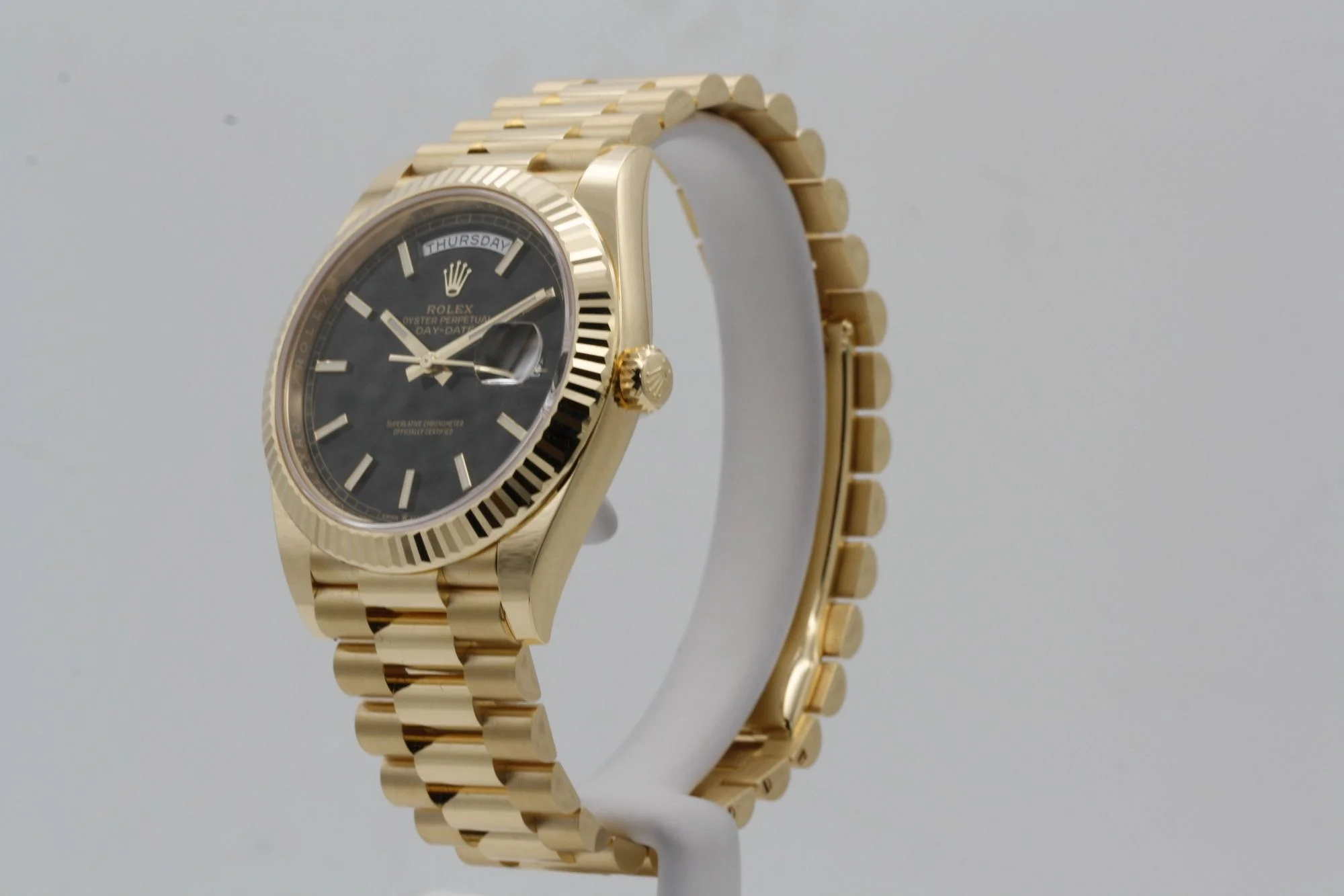 Superclone Rolex Day-Date 40 mm Black Dial 228238 - view 3